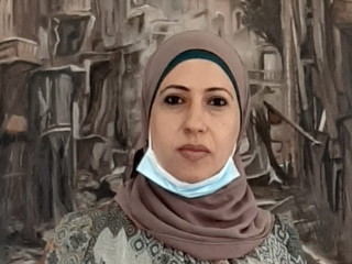 علا زرعيني فنانة تشكيلية