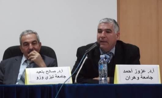 جلسة في ملتقى جامعة سيدي بلعباس